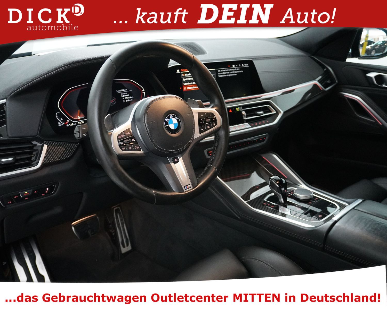 Fahrzeugabbildung BMW X6 xDr 40d M Sport SHADO+KOMFORSI+STDHZ+360°+22"