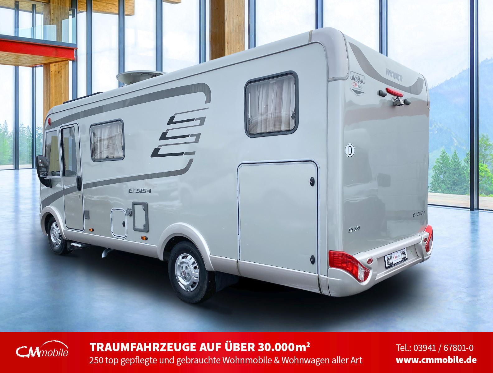 HYMER / ERIBA / HYMERCAR Exsis I 578 - Hub & Einzelbetten - Garage