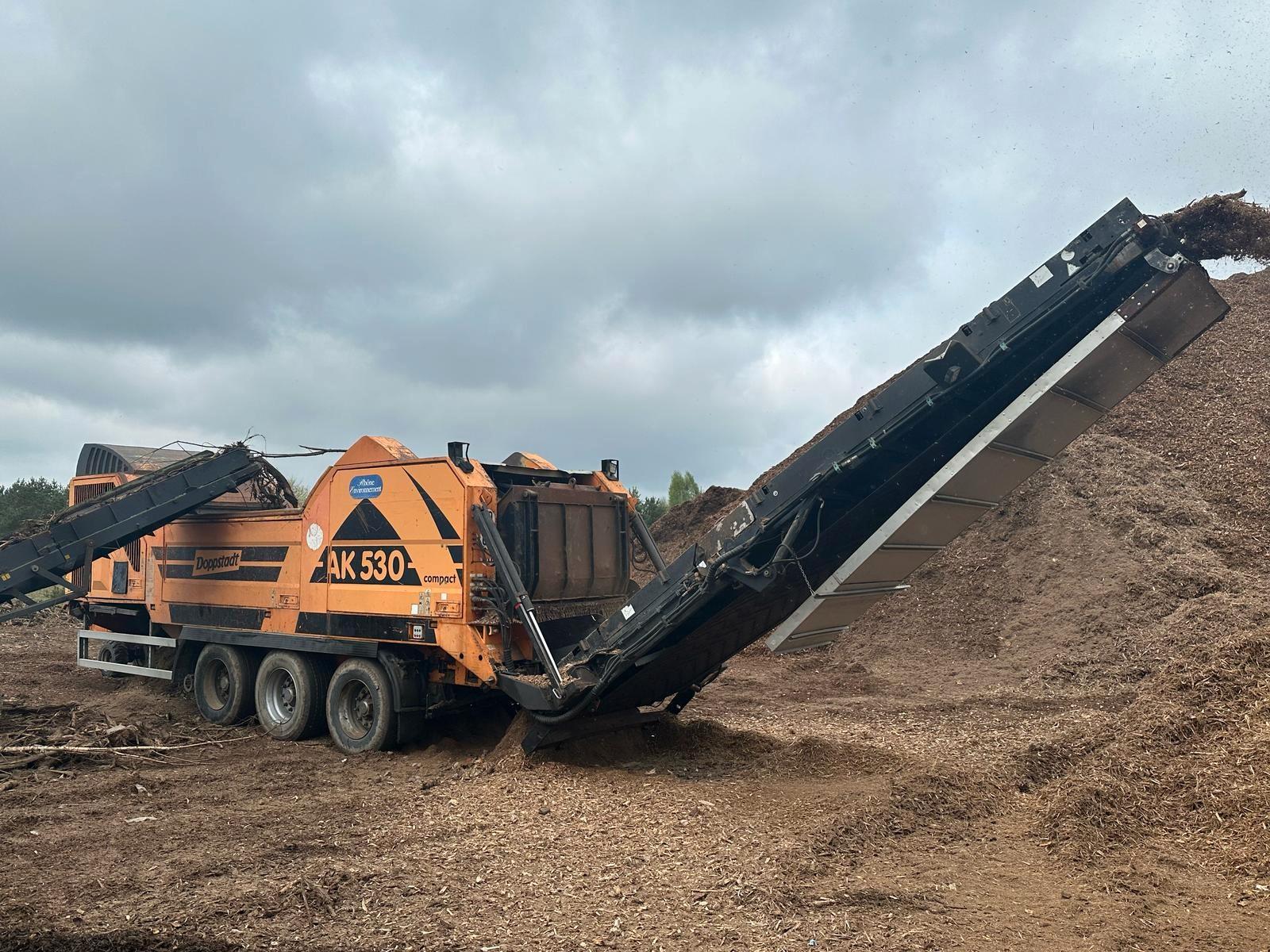 Andere Doppstadt AK530 profi, High-speed hammer chipper