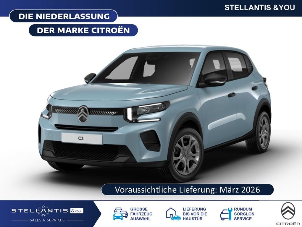 Citroën C3 Elektromotor 113 ë-YOU 44 Kwh Standard-Range