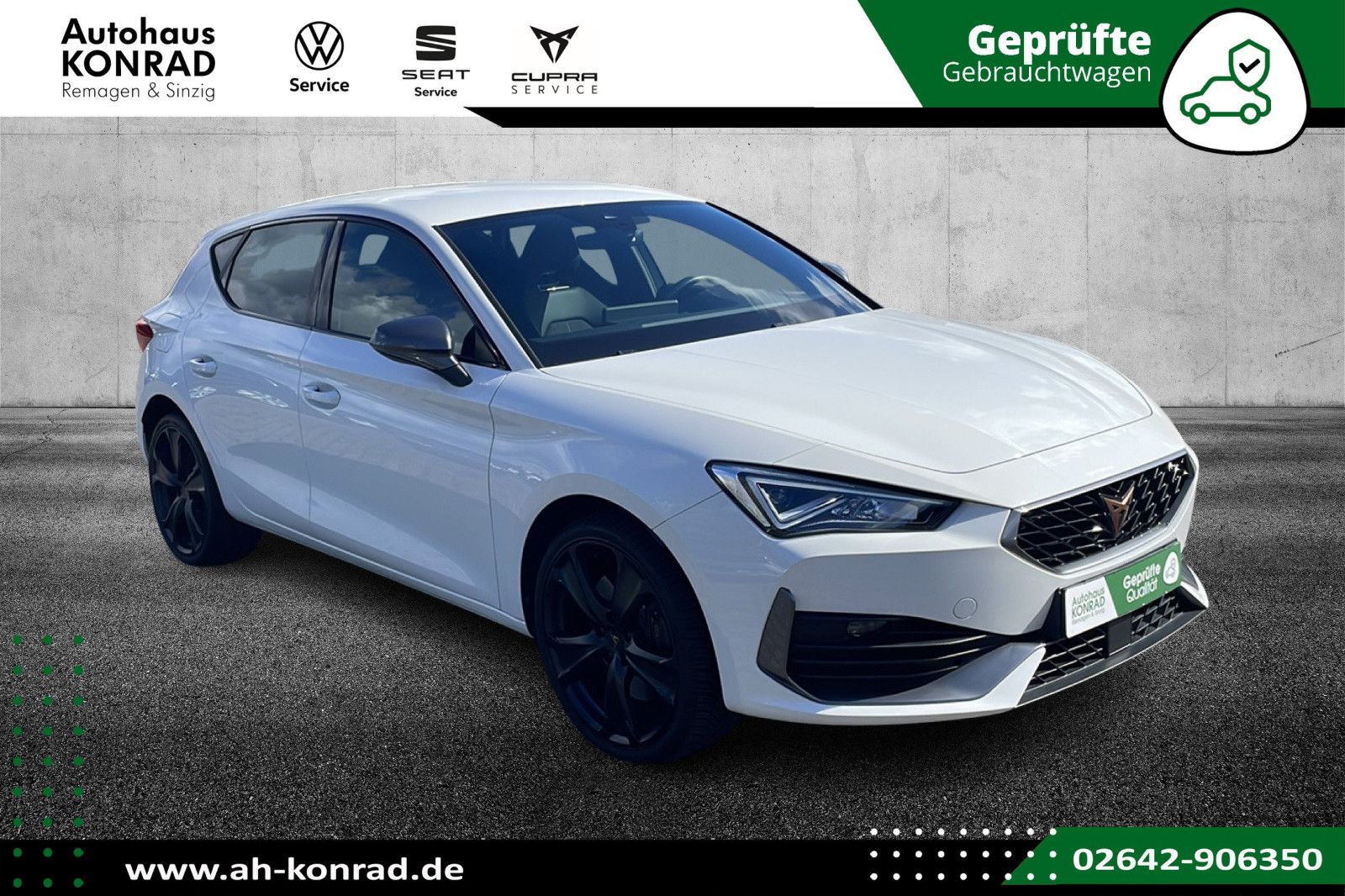 Fahrzeugabbildung CUPRA Leon 1.5 E-Hybrid-Navi-APP-LM-LED