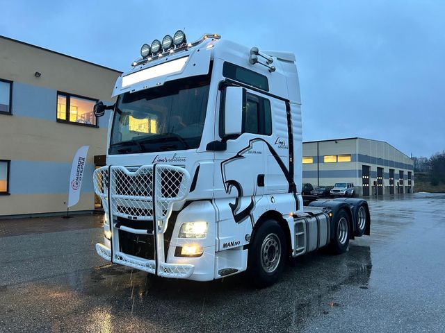 MAN TGX28.480 6X2 EURO6 + RETARDER + LION`S EDITION