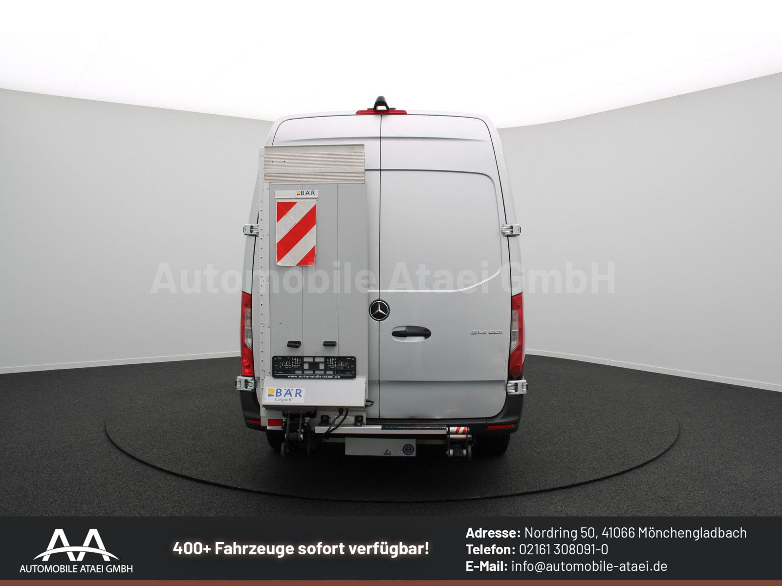 Fahrzeugabbildung Mercedes-Benz Sprinter 314 Automat *Ladebordwand*+Kamera (1611