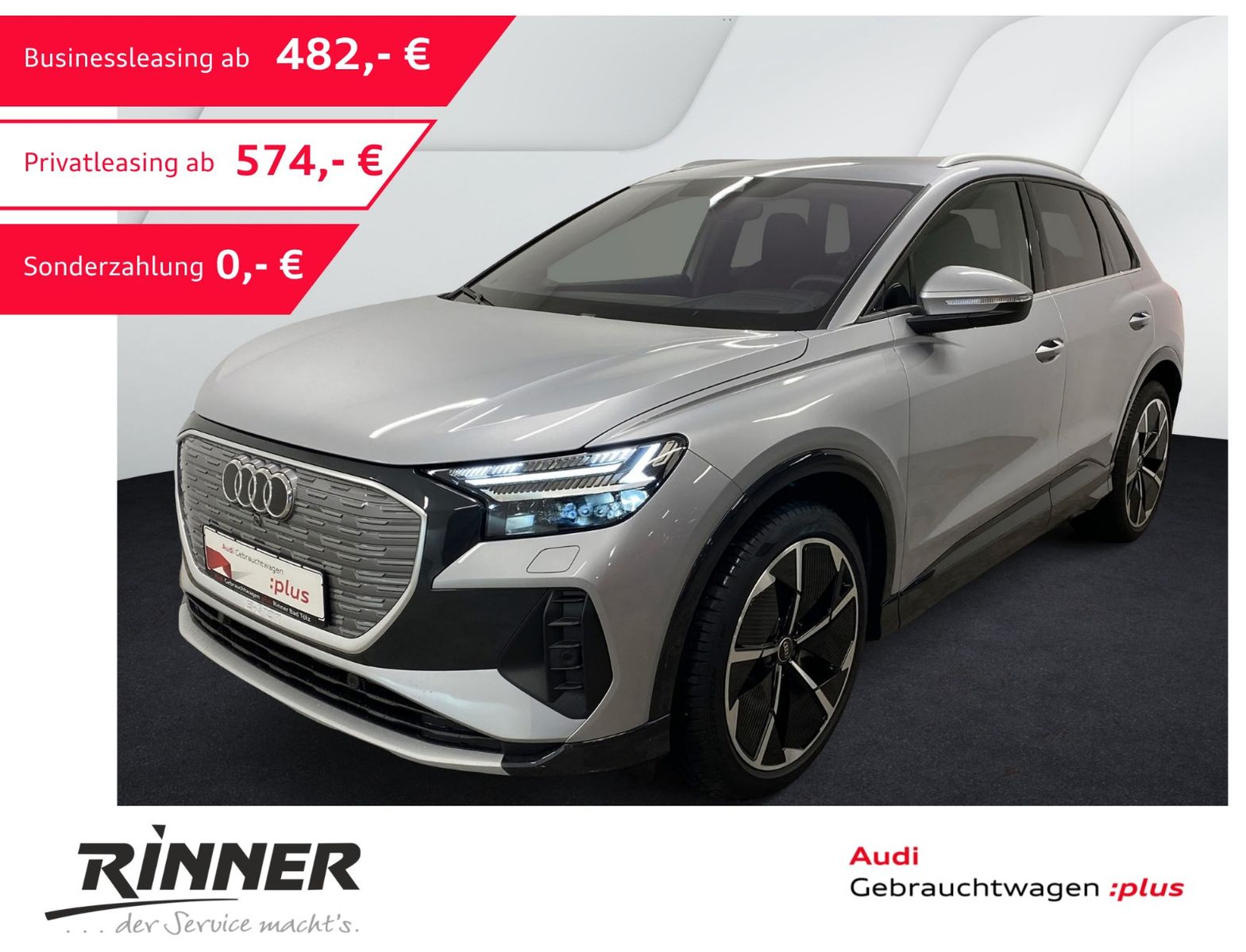 Audi Q4 45 e-tron quattro advanced Matrix+360°+HUD