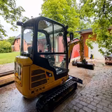 CAT 301.7D CR 2017 · 1147 Bh · Powertilt · 5 Löffel - CAT D3