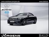 Mercedes-Benz E 200 Cabrio AMG-Sport/Navi/LED/SHZ/Cam/Ambi/20' - mit Benzin-Antrieb: Schwarz, Teilleder, mit Apple Carplay, Cabrio