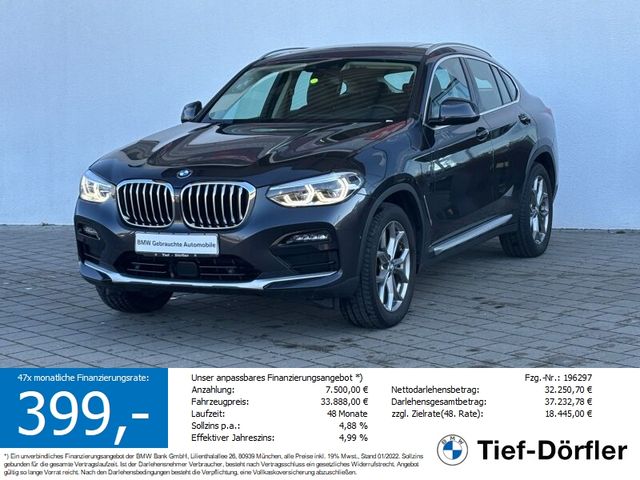 BMW X4 xDrive20d SAG xLine AHK/SHZ/HUD/ACC/PANO/AK