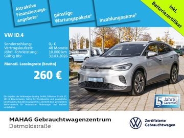 Volkswagen Leasingangebot: Volkswagen ID.4 Pure 55 kWh Wärmepu CCS IQ.Light Navi ParkP