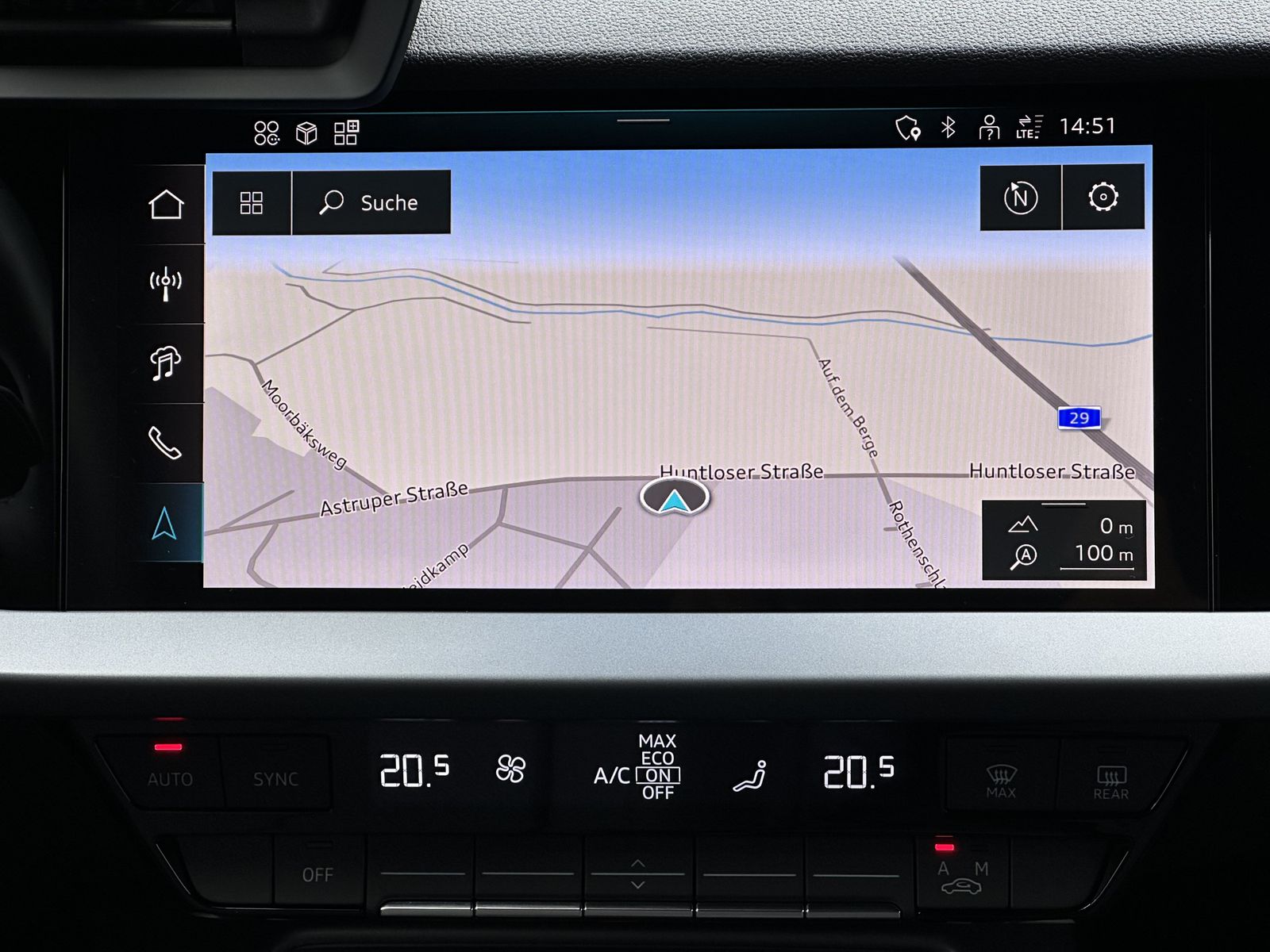 Fahrzeugabbildung Audi A3 35 TFSI allstreet NAV+LED+SONOS+17ZO+ACC+1HD