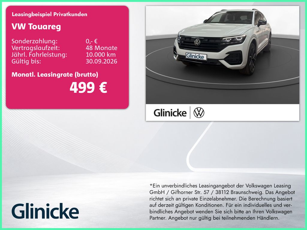 Volkswagen Touareg 3.0 TDI R-Line Luft AHK Pano LM 22" 360°