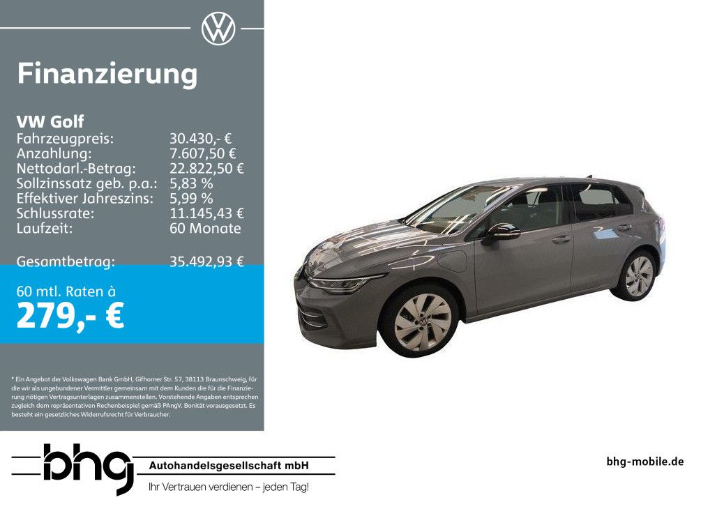 Golf 1.5 eHybrid DSG ENERGY