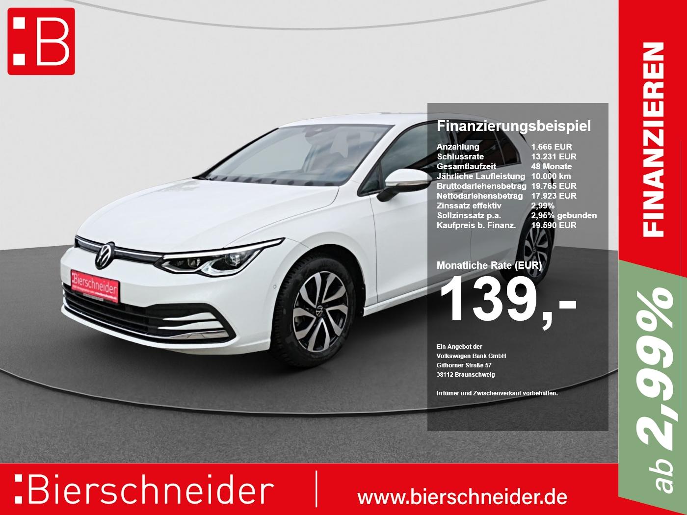 Volkswagen Golf VIII Lim. 1.5 TSI Active HEAD UP STHZG VOLL