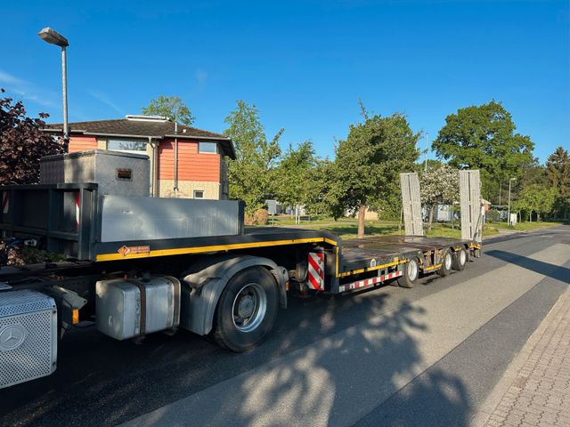 LinTrailers Tieflader Radmulden