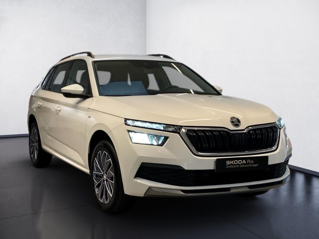 Skoda Kamiq 2023 г. Белый, пробег 42800 км