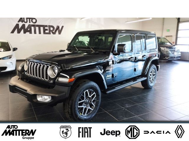 Jeep Wrangler Unlimited Sahara Sky One-Touch Leder.