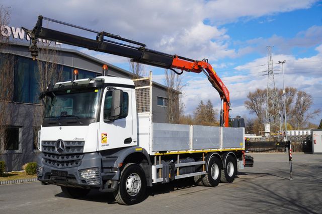 Mercedes-Benz Arocs 2636 burtowy / HDS Fassi F175 7.7 t / 150