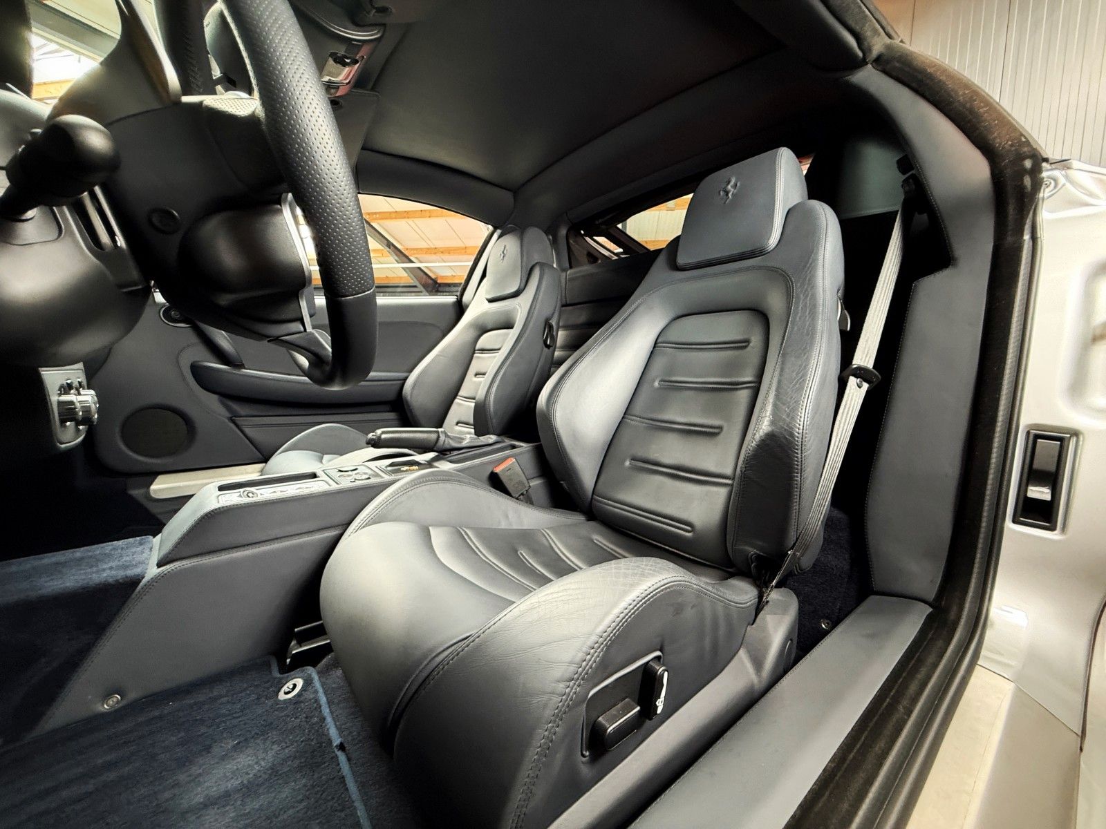 Fahrzeugabbildung Ferrari F430 F1 + Argento Nürburgring + Innen Blue Scuro