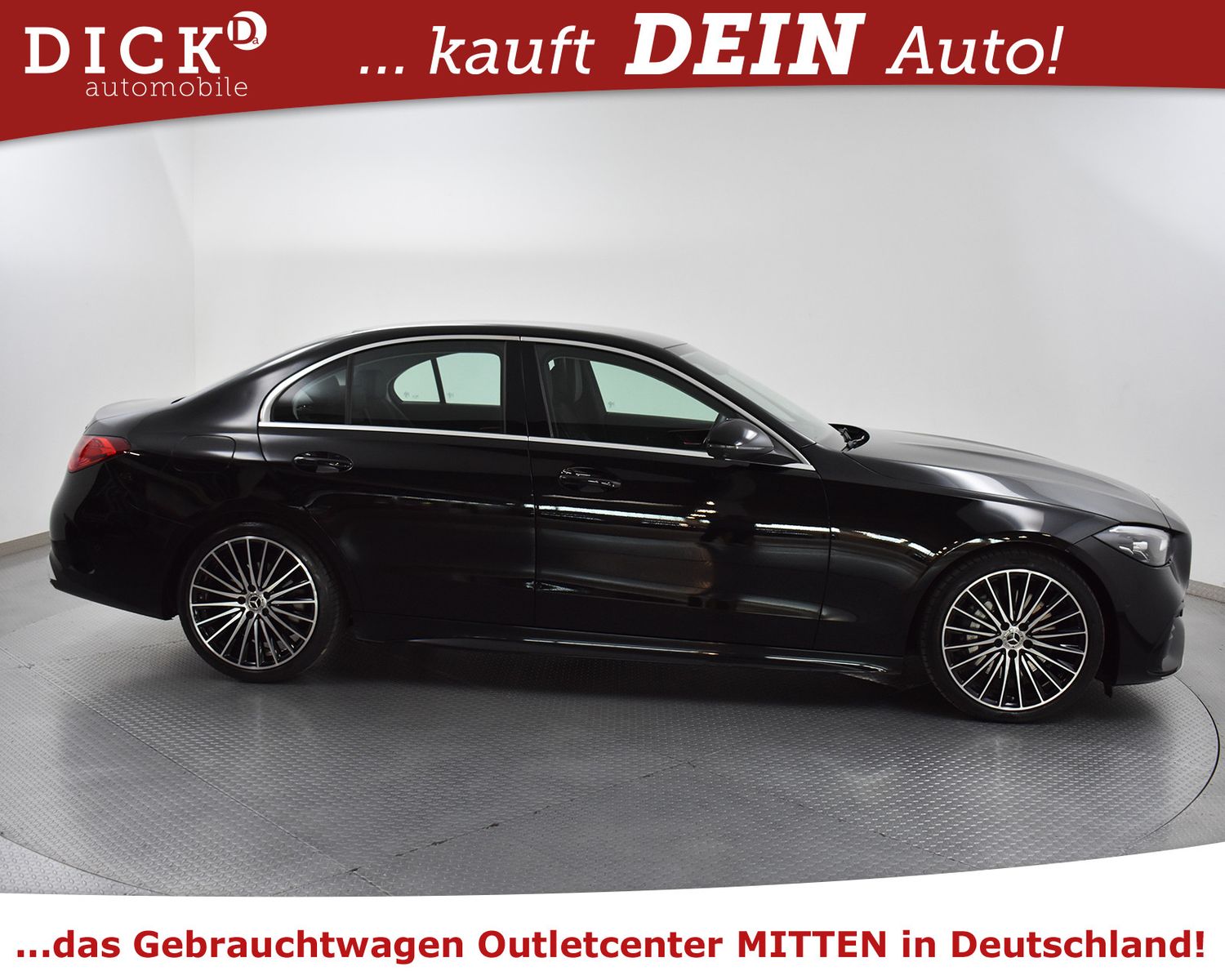 MERCEDES-BENZ C 200 4Mat 2X AMG Line WIDE+NAVI+LED+SHZ+360+19" - Image 2