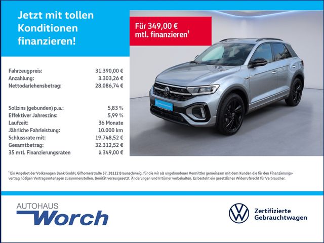 T-Roc R-Line 1.5 TSI DSG MATRIX+AHK+BlackStyle+E