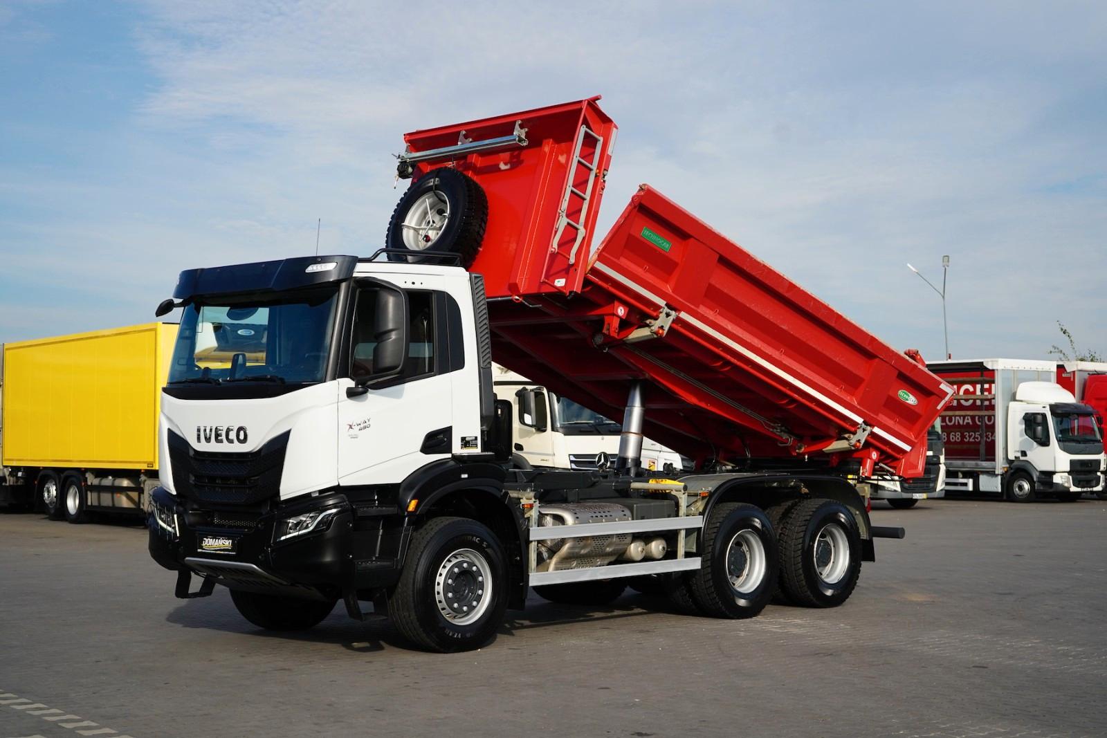 Iveco X  WAY / 480 / E 6 / WYWROTKA / 6 X 4 / 12 000