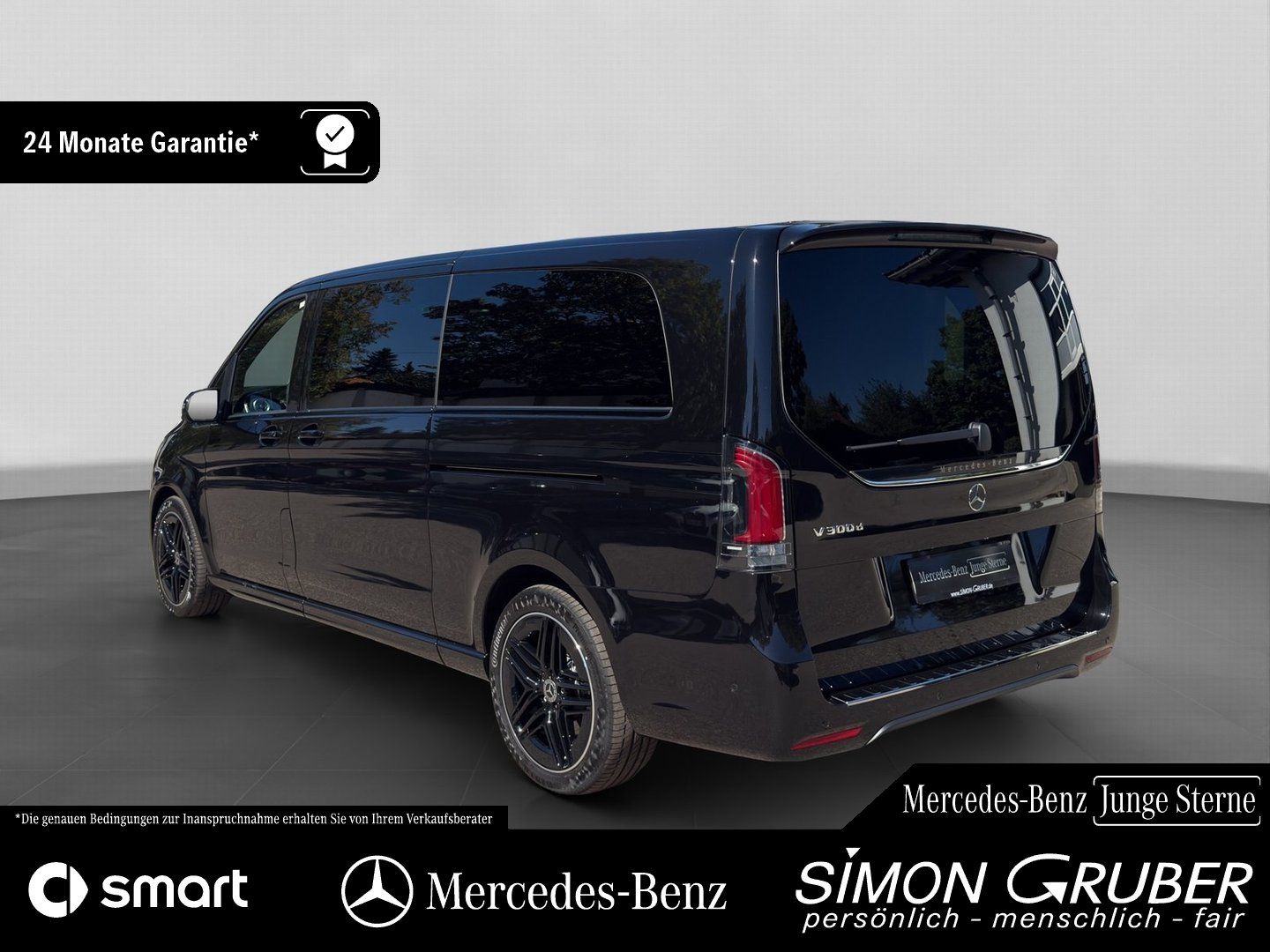 Fahrzeugabbildung Mercedes-Benz V 300 d Extra Lang AMG Night Burm eTüren 8 Sitze