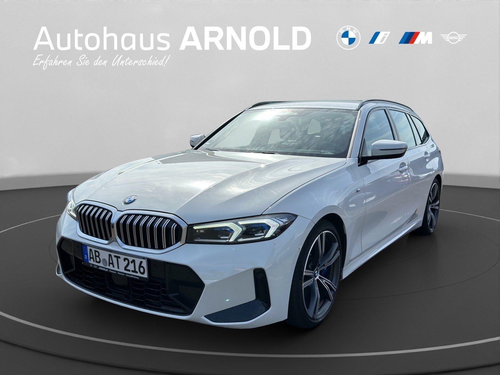 BMW 318d Touring M Sport AHK Head-up RFK HK foto 1