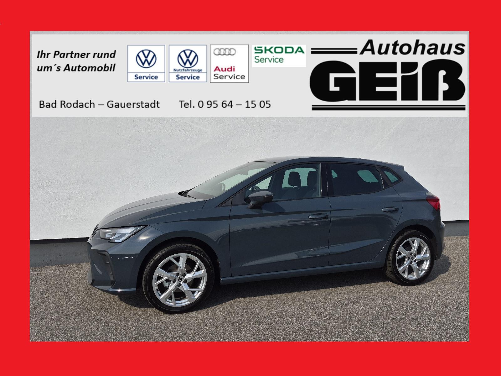 Seat Ibiza 1.0 TSI Style Shz/Rkam/PDC/ACC/Alu17"/5JGa