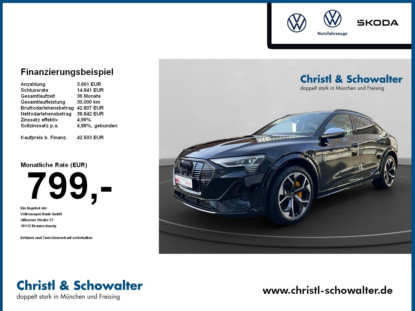 Audi e-tron S Sportback AHK 4ZAC HUD 360 MATRIX