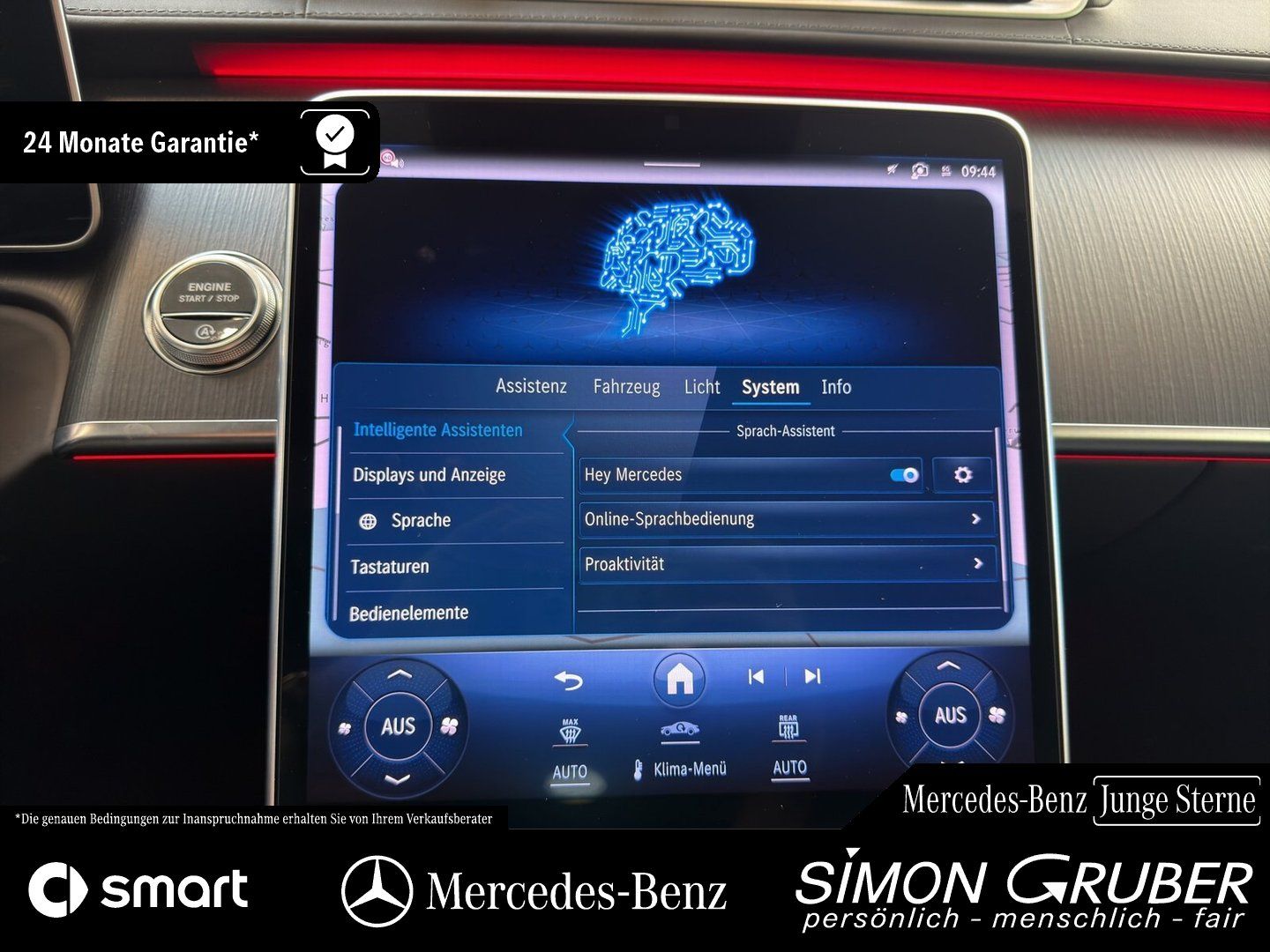 Fahrzeugabbildung Mercedes-Benz S 580 4M Lang AMG Exklusiv Chauffeur Executive