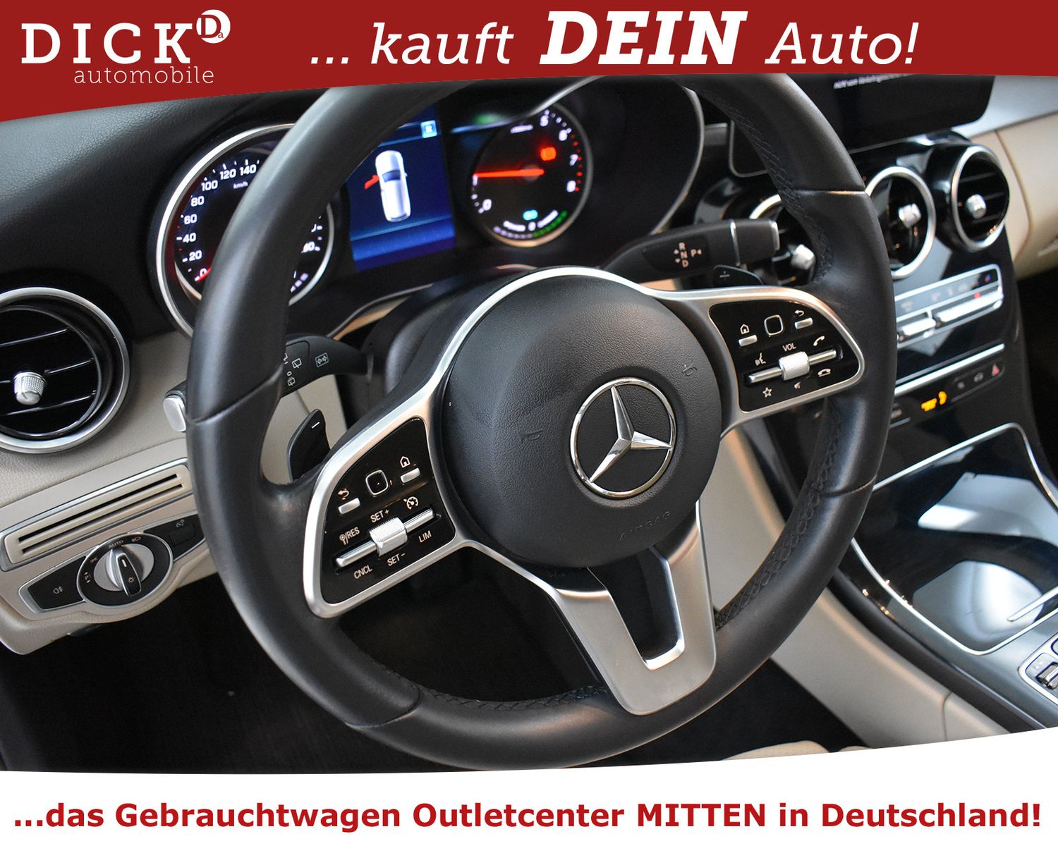MERCEDES-BENZ C300e T 9G  Avantg NAVI+LEDER+STNDHZ+LED+TEMP+18 - Image 15