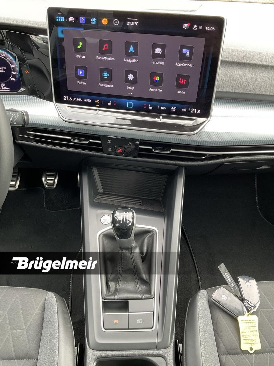 Volkswagen Golf VIII 1.5 TSI Goal+ACC+APP-CONNECT+SHZ+16", миниатюра 9