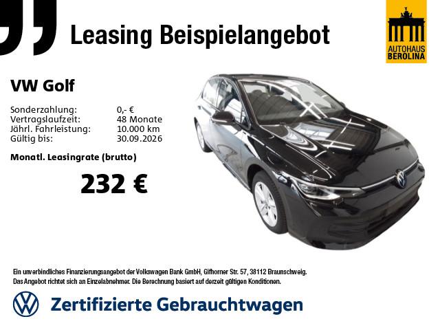 Volkswagen Golf VIII 1.5 eTSI Life DSG *StdHz*IQ-MATRIX*, миниатюра 2