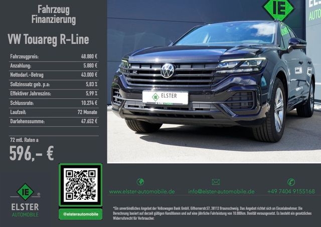 Volkswagen Touareg R-Line 4Mot,AHK,LED,Standh,Luft,Leder