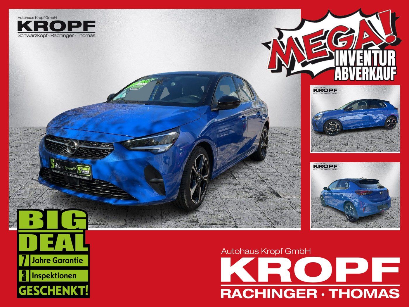 Opel Corsa F 1.2 Turbo Elegance LED+SHZ+Fernlichtass.