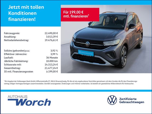 T-Cross 1.0 TSI DSG Goal ACC+NAVI+LED+APP+SHZ+