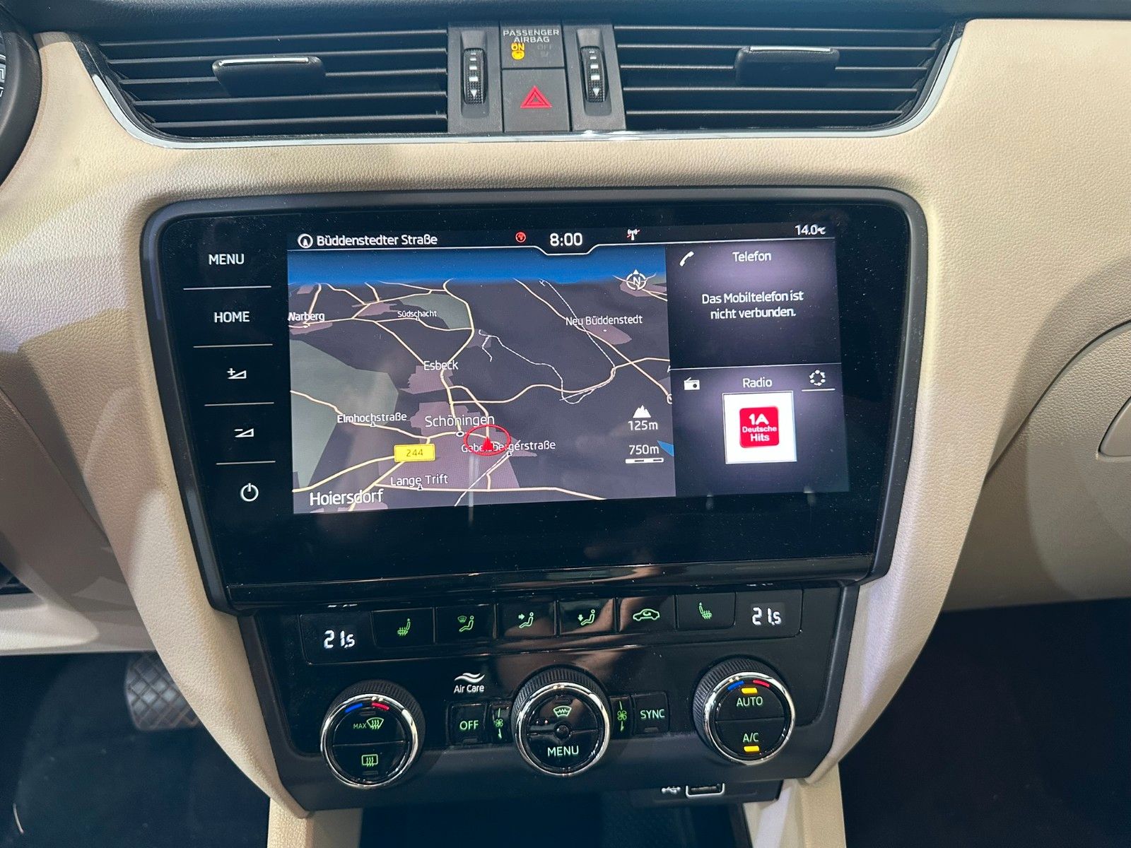 Fahrzeugabbildung SKODA Octavia Combi Style 1.5TSI LED/NAVI/SHZ/AHK