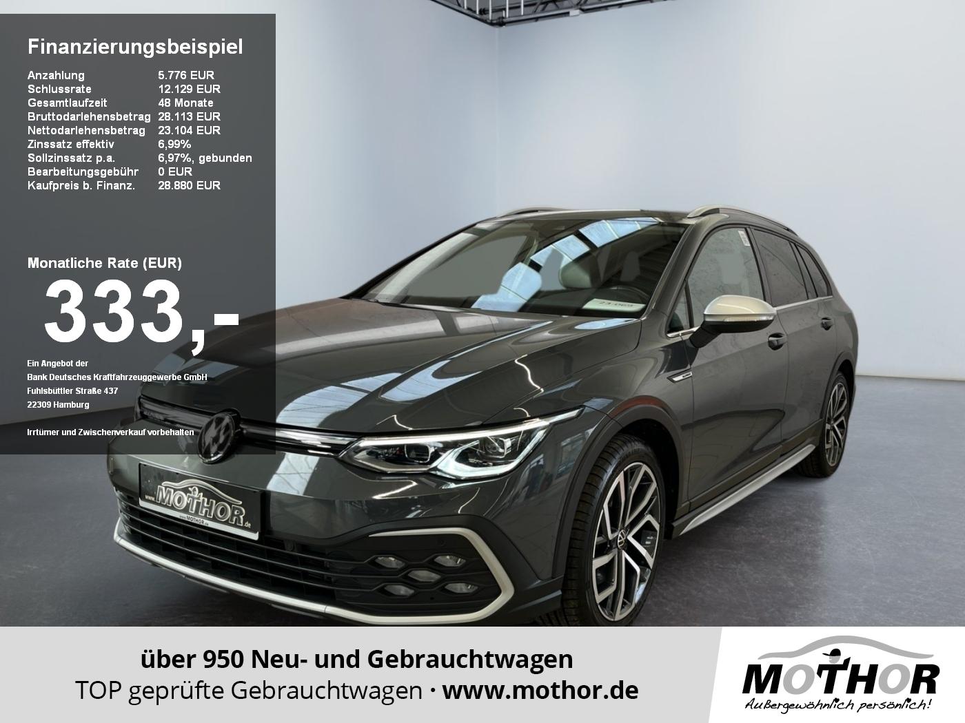Volkswagen Golf VIII Variant Alltrack 2.0 TDI DSG 4x4 ACC