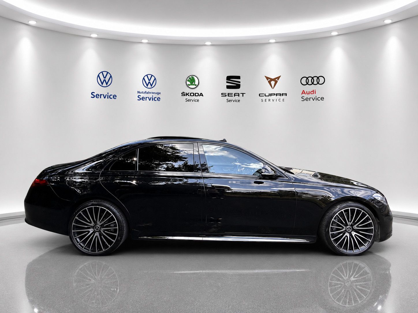 Mercedes-Benz S 350 4M-LANG-AMG-NIGHT-BURM-PANO-HUD-STDHZ-360° foto 8