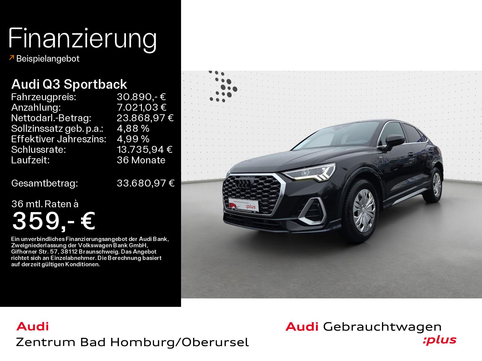 Audi Q3 Sportback 35 TDI S line*Navi*LED*Alu*PDC*Virt