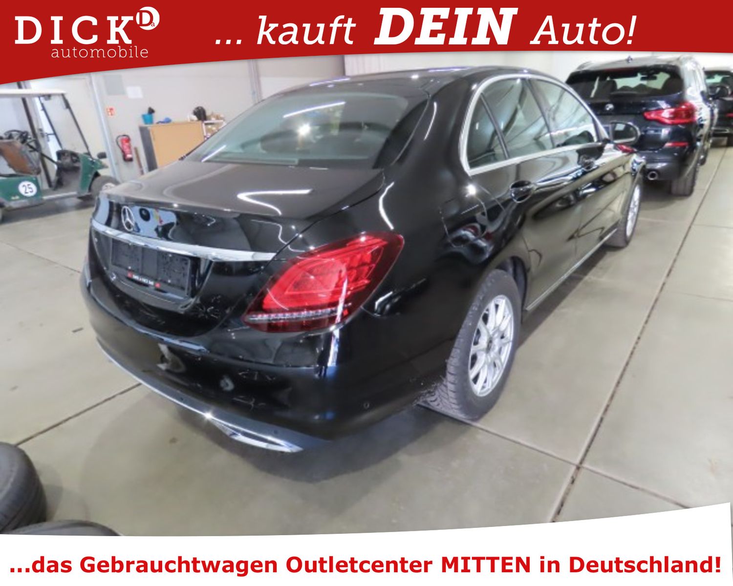 Fahrzeugabbildung Mercedes-Benz C 200d Exclusive LED/NAVI/SHZ/SPORTSITZ/TEMP/8Fa