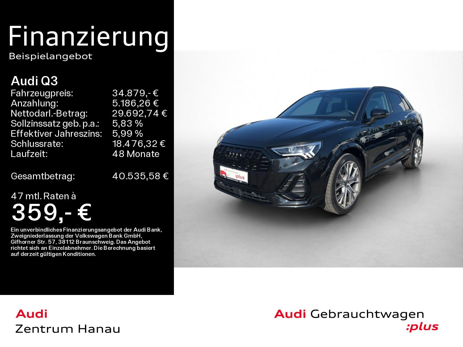 Audi Q3 40 TFSI QUATTRO S LINE *LED*NAVI*KAMERA*AHK*