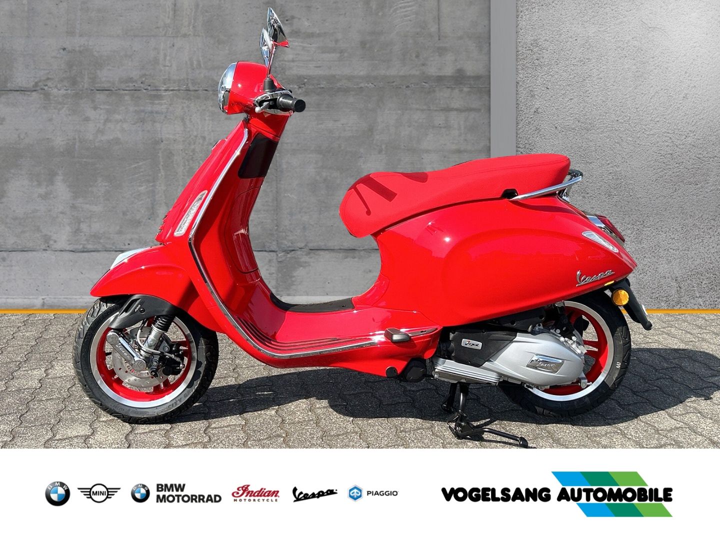 Fahrzeugabbildung Vespa Primavera 50 Product RED, Sondermodell, I-Get, V