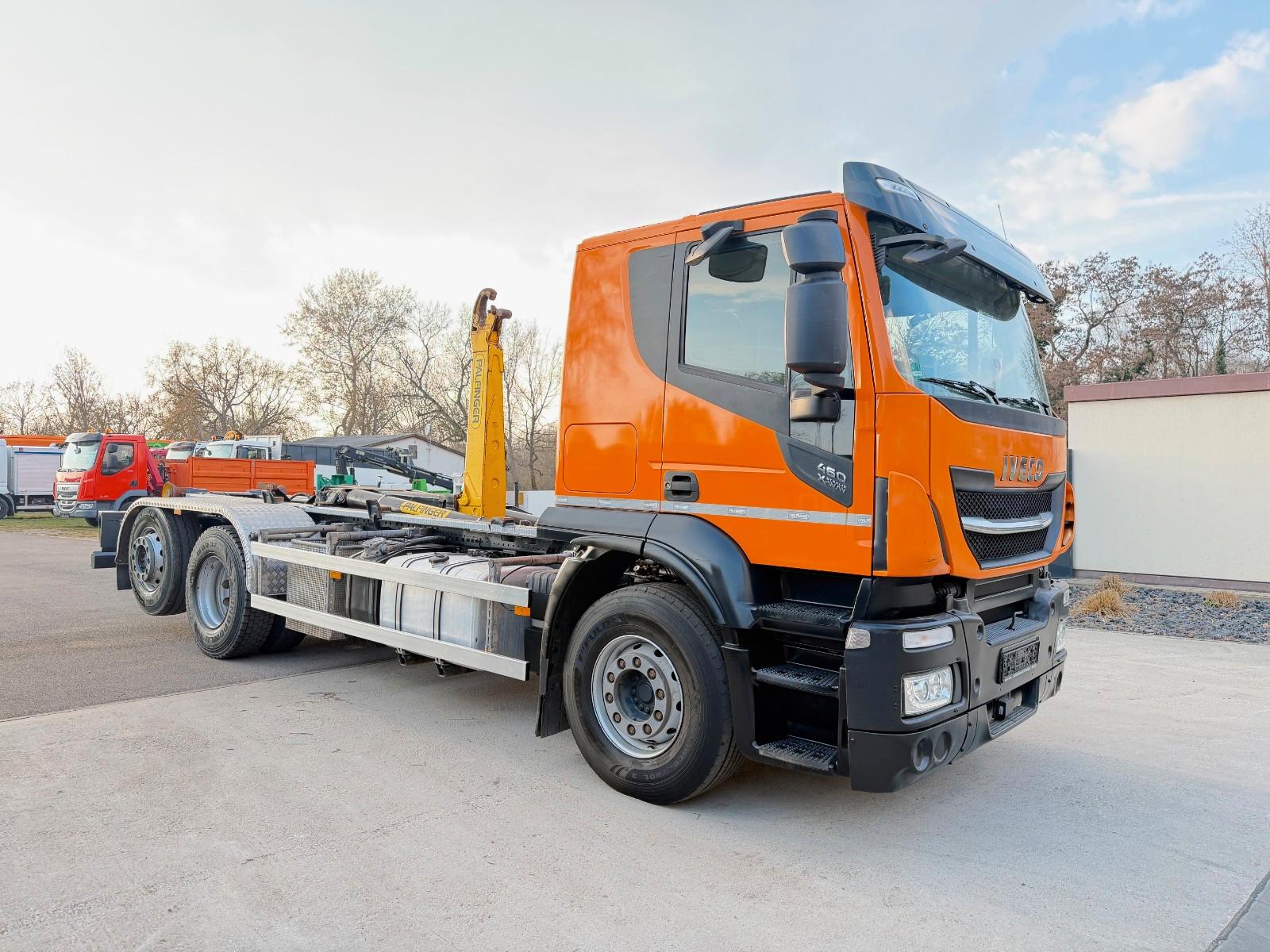 Iveco Stralis X-Way 460 6x2 Abrollkipper lift/lenk AHK