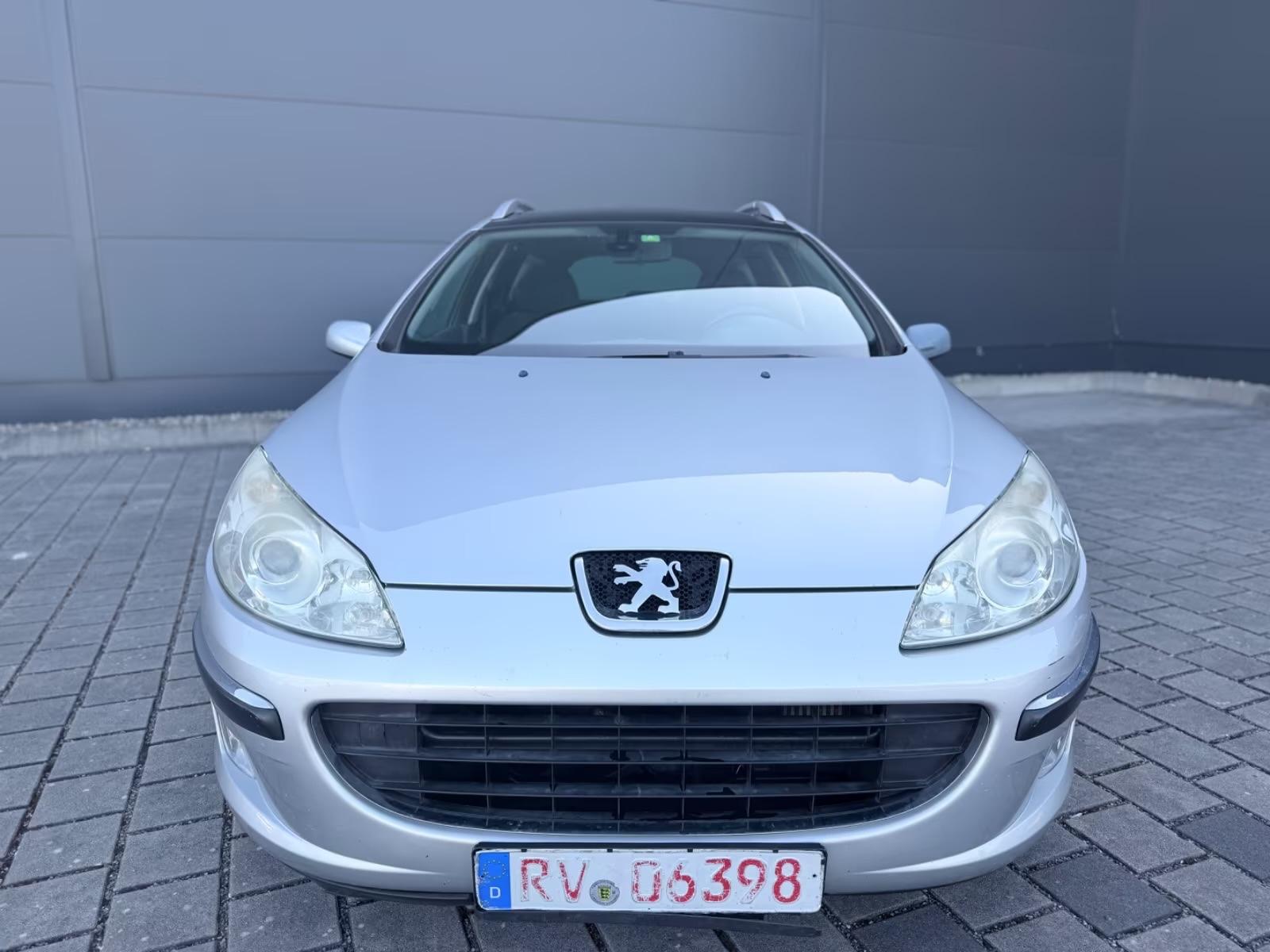 Peugeot 407 2004 — rear view
