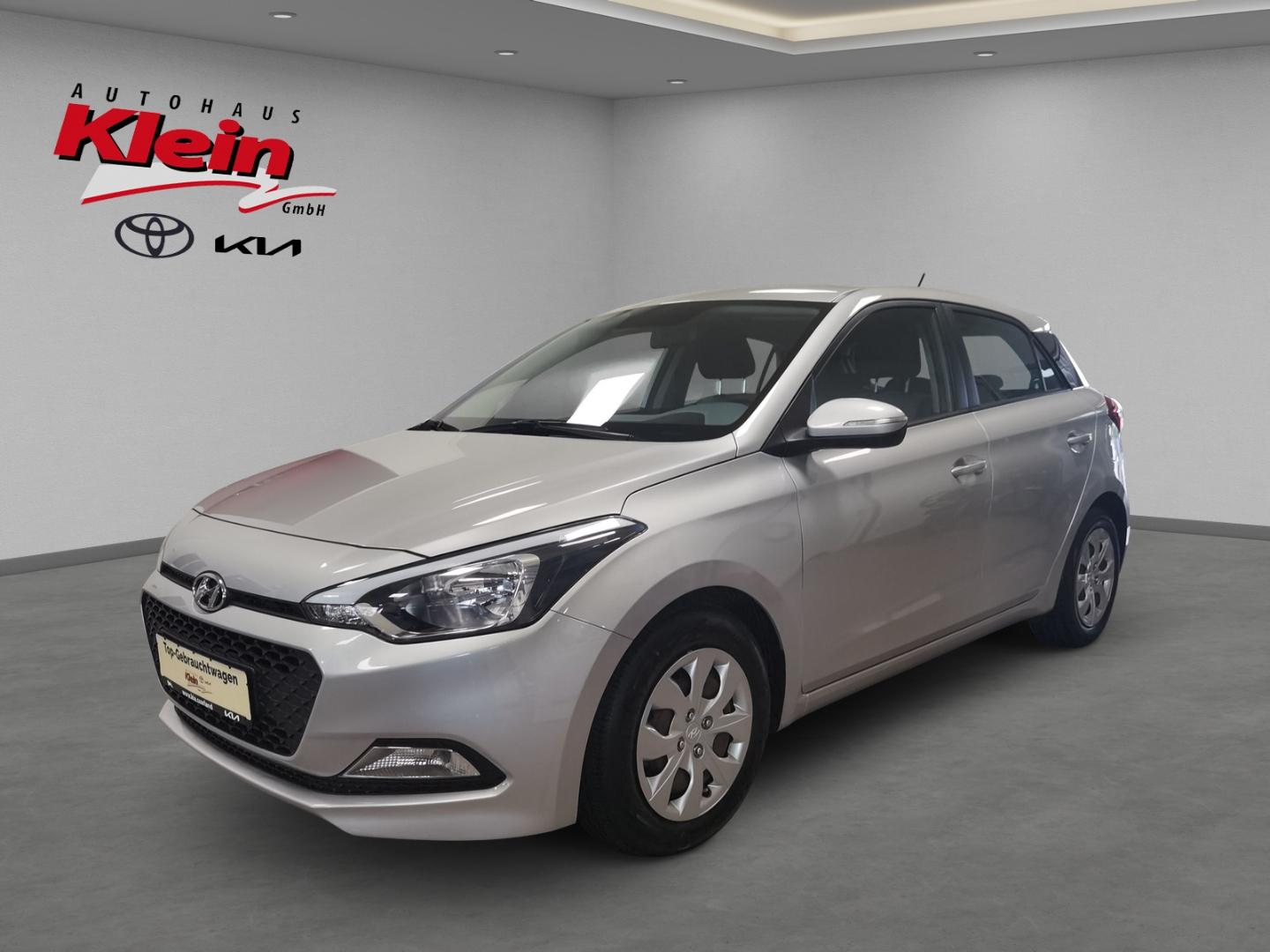 Hyundai i20 Go 1.2 Berganfahrass. Klima el.SP Spieg. beh