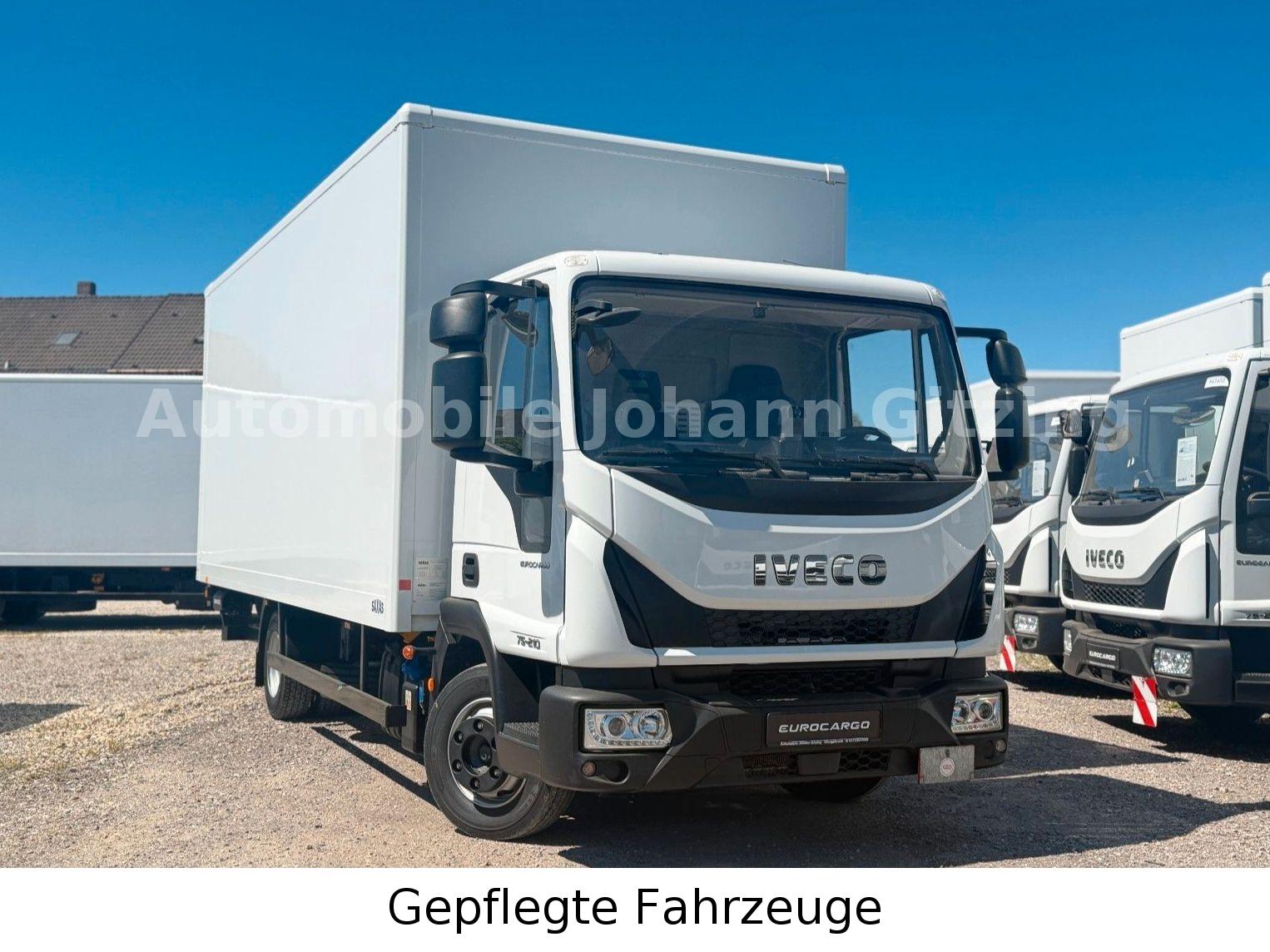 Iveco EUROCARGO 75E21 Koffer+LBW Luftfeder 210 PS 7,5t