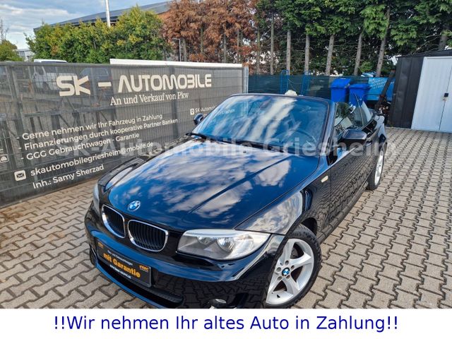 BMW 118 Baureihe 1 Cabrio 118i *MFL*TEMPO*TÜV*ALU*