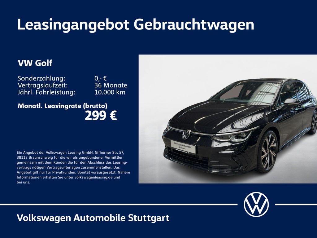 Golf 8 R-Line 1.5 TSI DSG Navi Tempomat