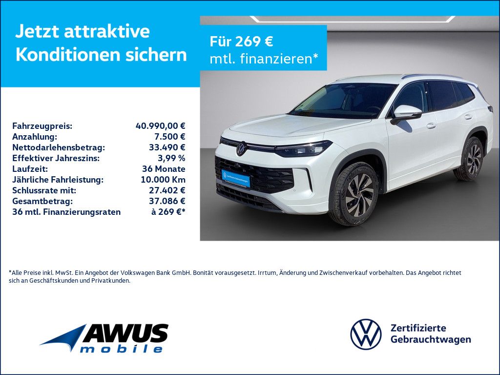 Volkswagen Tayron 1.5eTSI DSG Life AHK foto 1