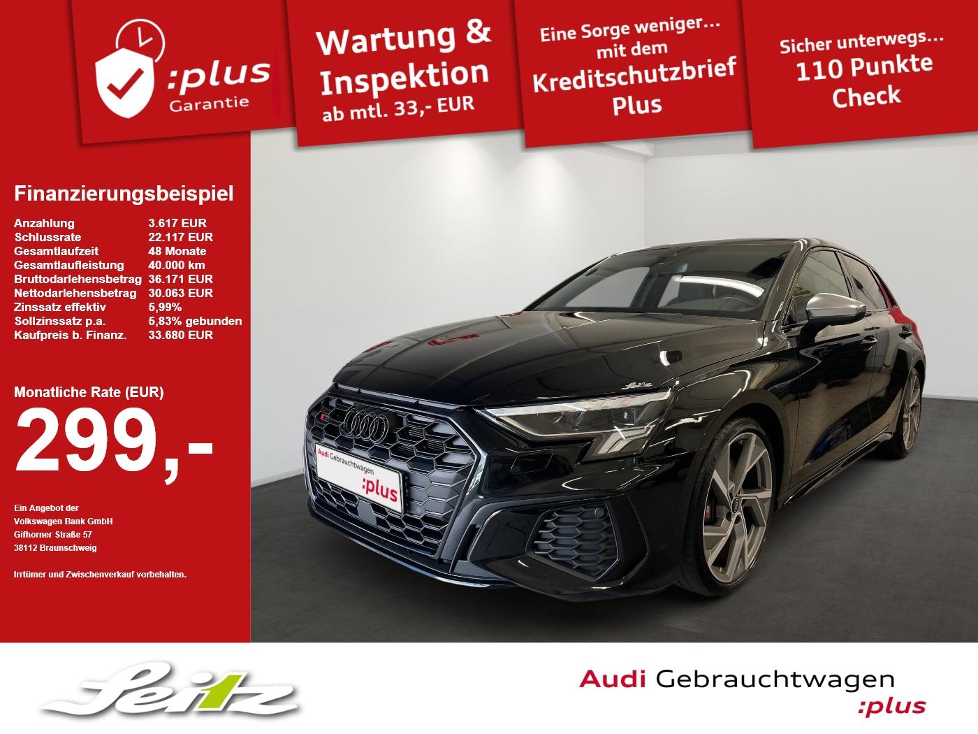Audi S3 Sportback TFSI quattro *B&O*LED*PDC*
